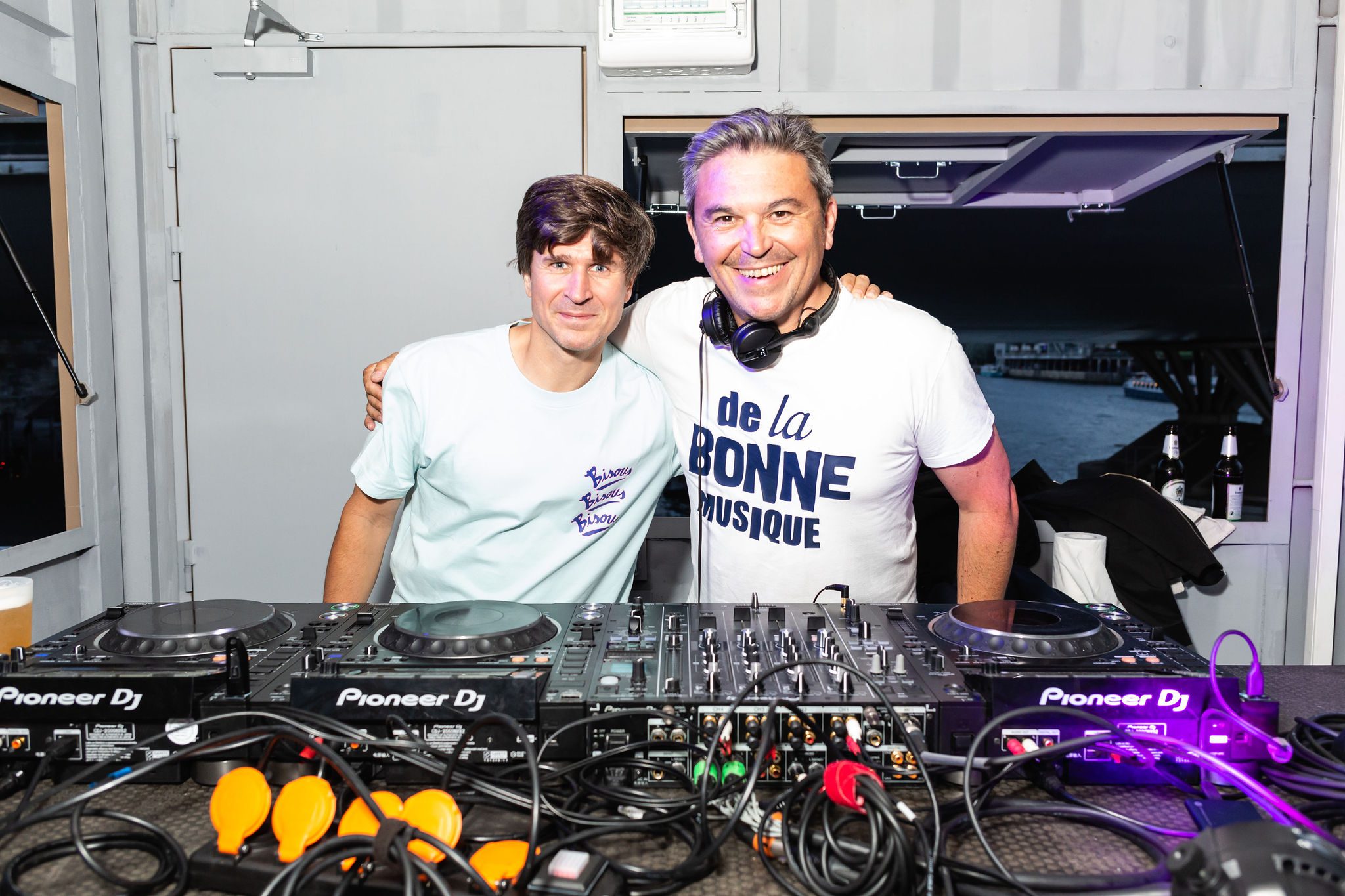 Olivier Cavaller en b2b avec Franck Descollonges de Heavenly Sweetness